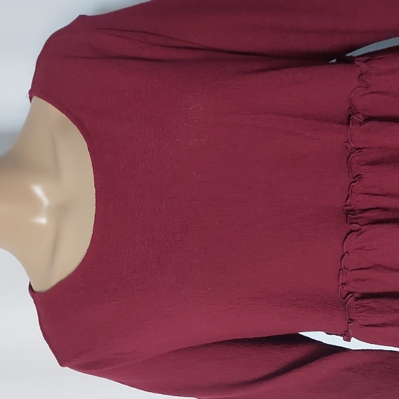 Isabel Maternity by lngrid  long slevee rufle Babydoll size M - Picture 2 of 8